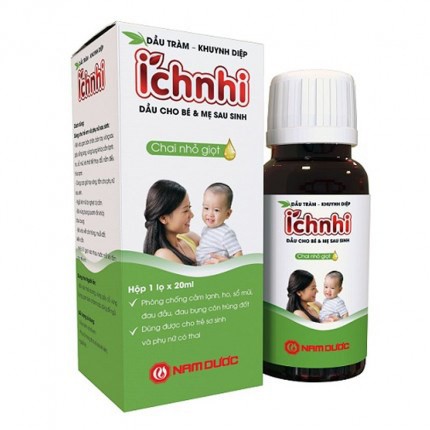Ich Nhi Eucalyptus Cajeput Oil Soothing Relief 20ml